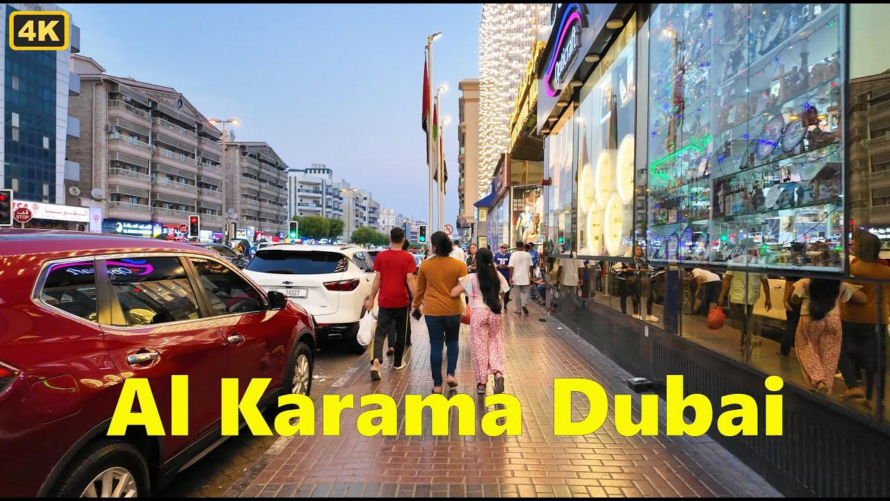 Dubai Karama Streets | Evening Walking Tour | 16 July 2024
