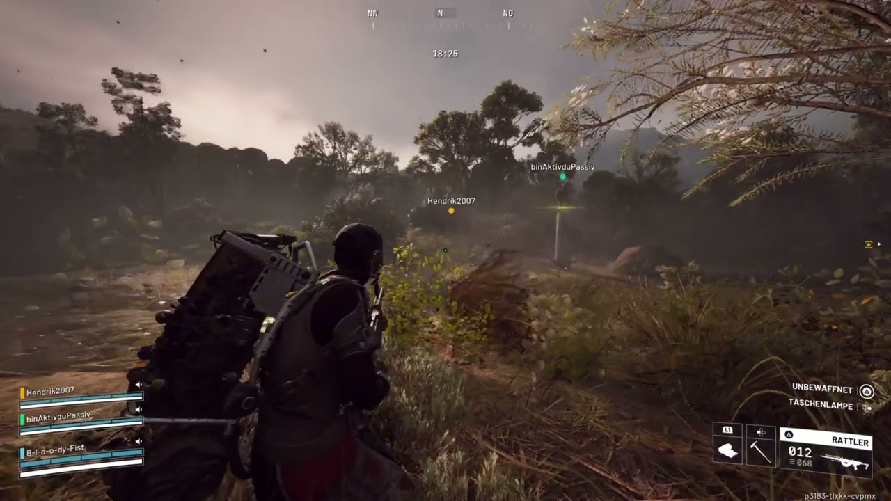 Arc Raider. Mein Kollege möchte in den Weltraum fliegen.