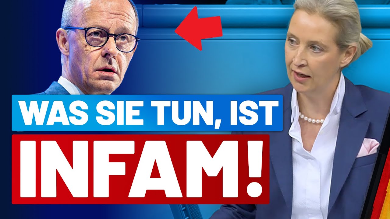 Alice Weidel liest Merz die Leviten❗️ - AfD-Fraktion im Bundestag