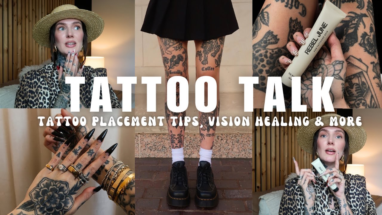 TATTOO TALK | the stories behind my tattoos, tattoo placement tips, healing tips and more