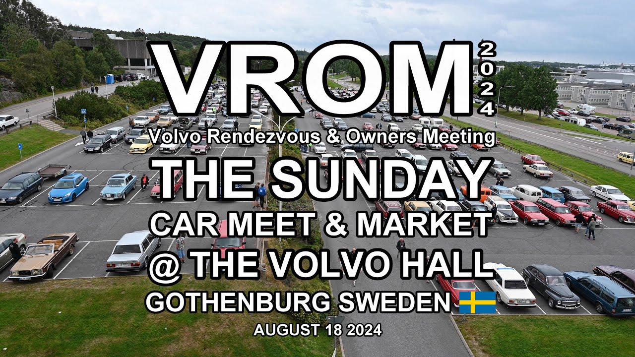 VROM 2024 - THE SUNDAY CAR MEET & MARKET (4K)
