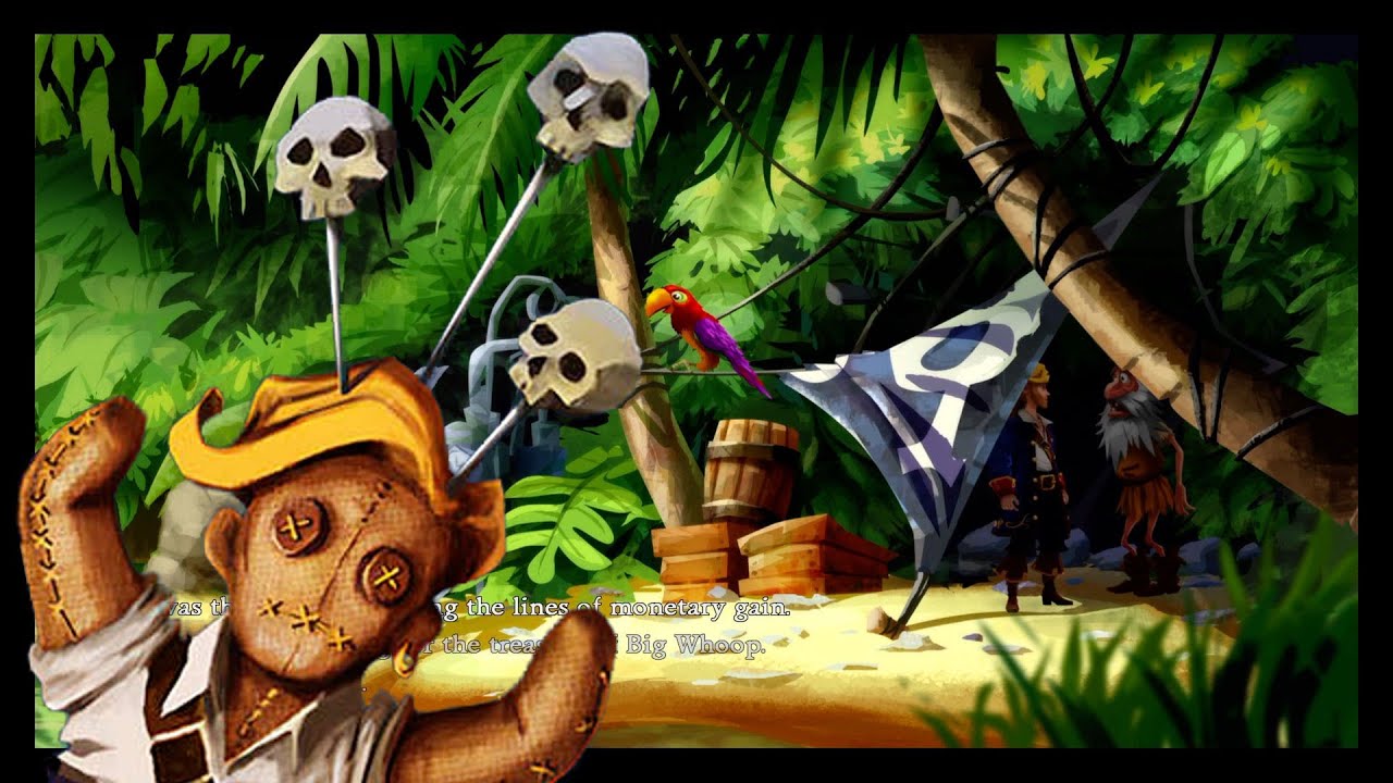 Monkey Island 2: Herman’s Treasures on Dinky Island