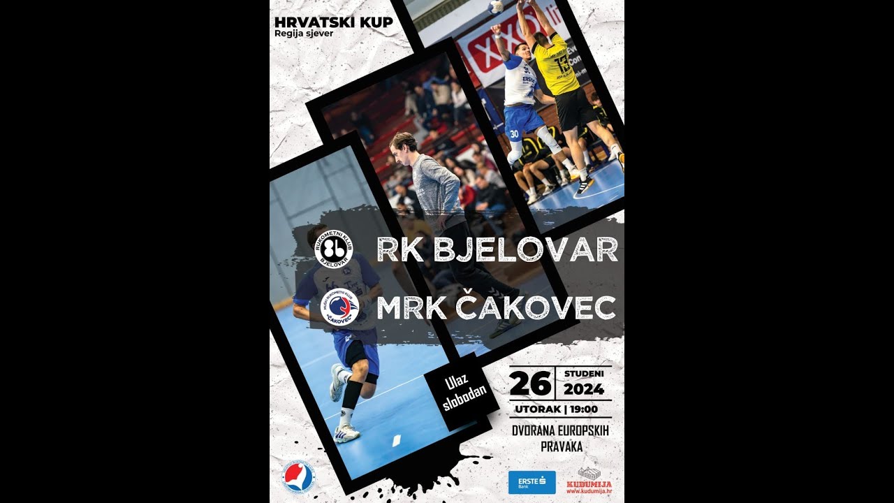 RK BJELOVAR - MRK ČAKOVEC _ HR KUP liga sjever 26.11.2024.