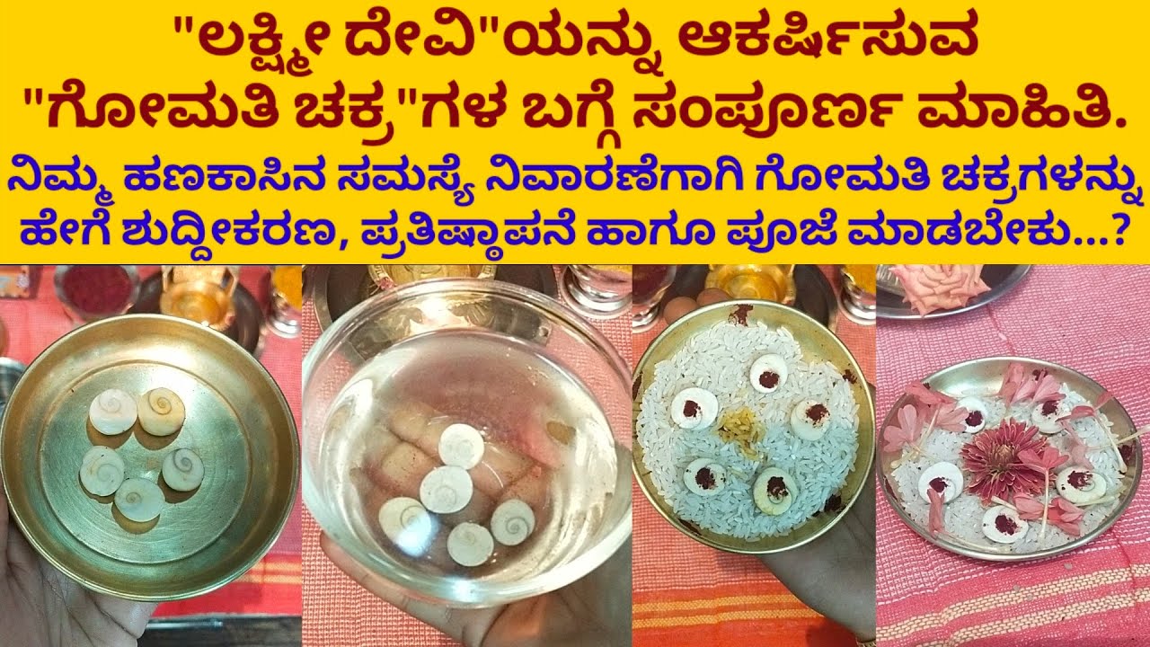 ಗೋಮತಿ ಚಕ್ರಗಳ ವಿಶೇಷತೆ,ಯಾವ ವಾರ ಮನೆಗೆ ತಂದರೆ ಶುಭ,ಎಷ್ಟು ಚಕ್ರಗಳನ್ನು ಮನೆಯಲ್ಲಿಡಬೇಕು?#benefitsofgomathichakra