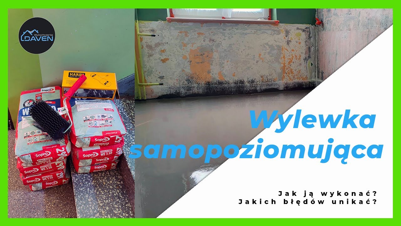 Wylewka samopoziomująca- jak wykonać, jakich unikać błędów..