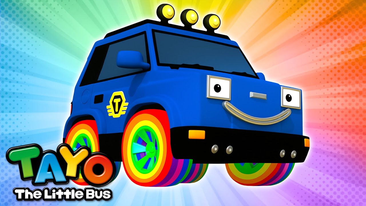 Learn Colors with Rescue Team | Tayo Color Compilation | Fun Color Story for Kids