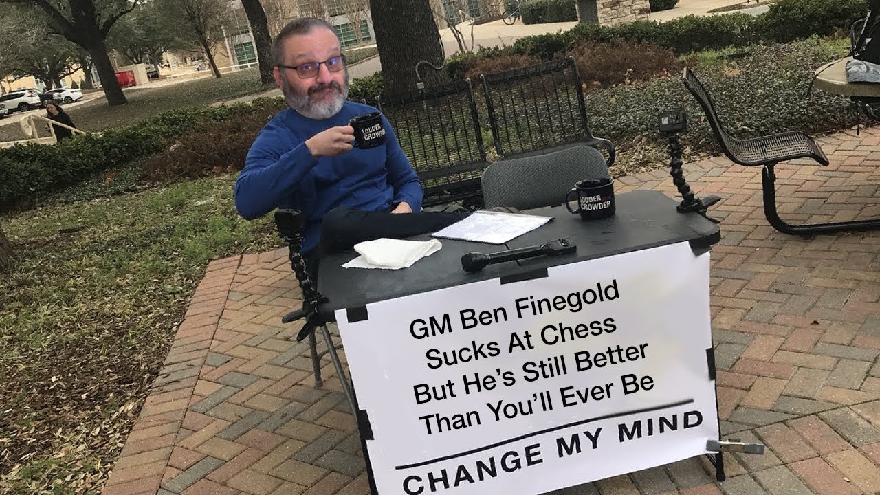 Admit it, GM Ben Finegold is a Great Chess Player When He Wants to Be