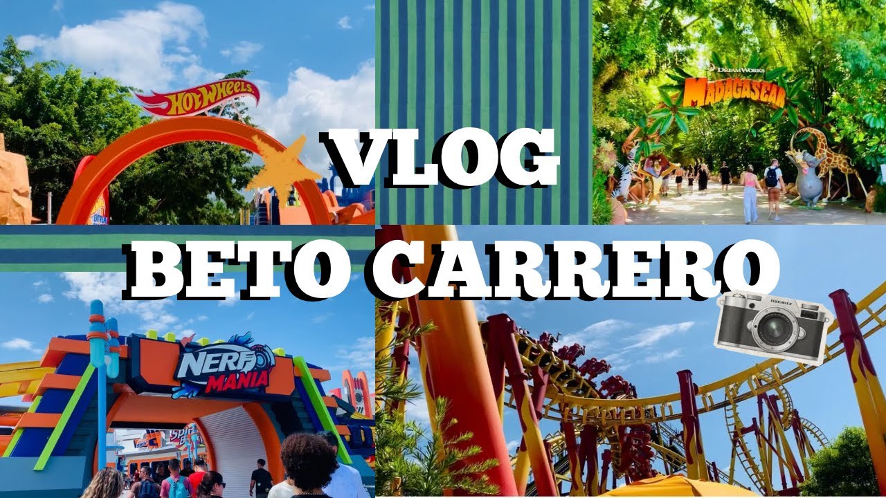 El parque más grande de Latinoamérica… ¿vale la pena? | Vlog en Beto Carrero World