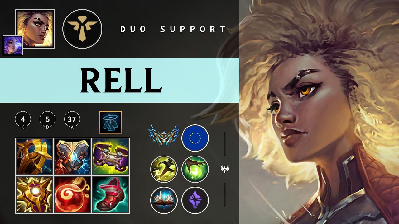 Rell Support vs Bard - EUW Challenger Patch 26.04