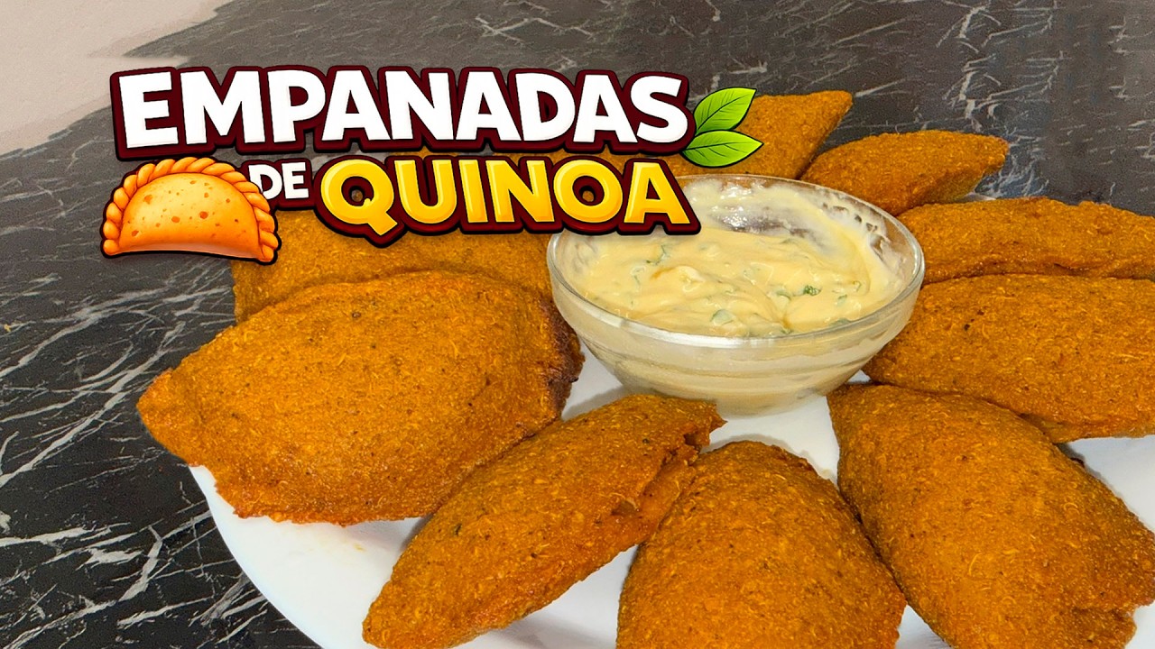 Empanadas De QUINOA Caseras 😋 | Fáciles y Saludables