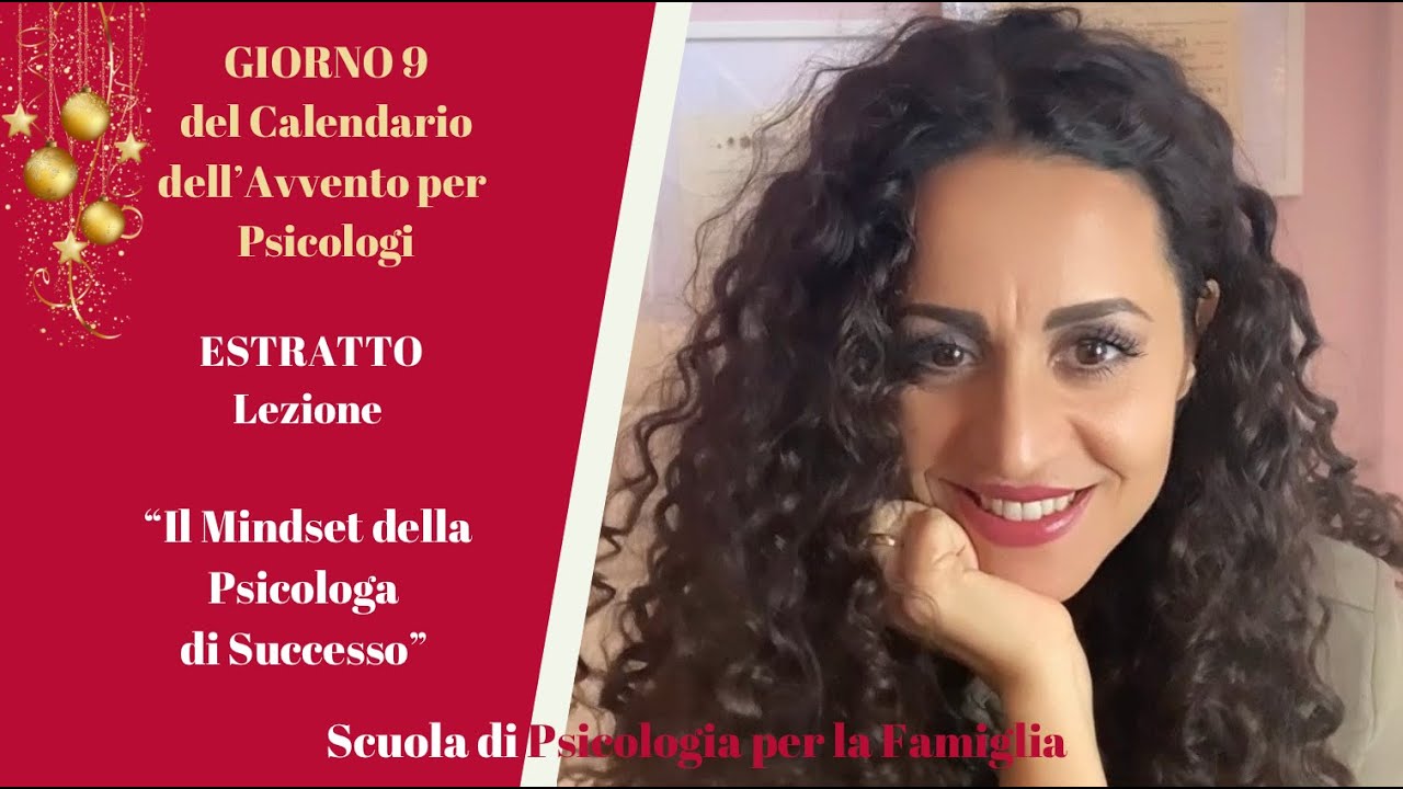 Il MINDSET della psicologa di SUCCESSO