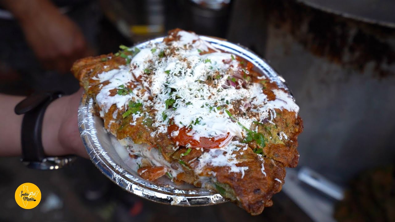 Chotu Bhai Ka Special Desi Egg Omelette Rs. 110/- Only l Delhi Street Food