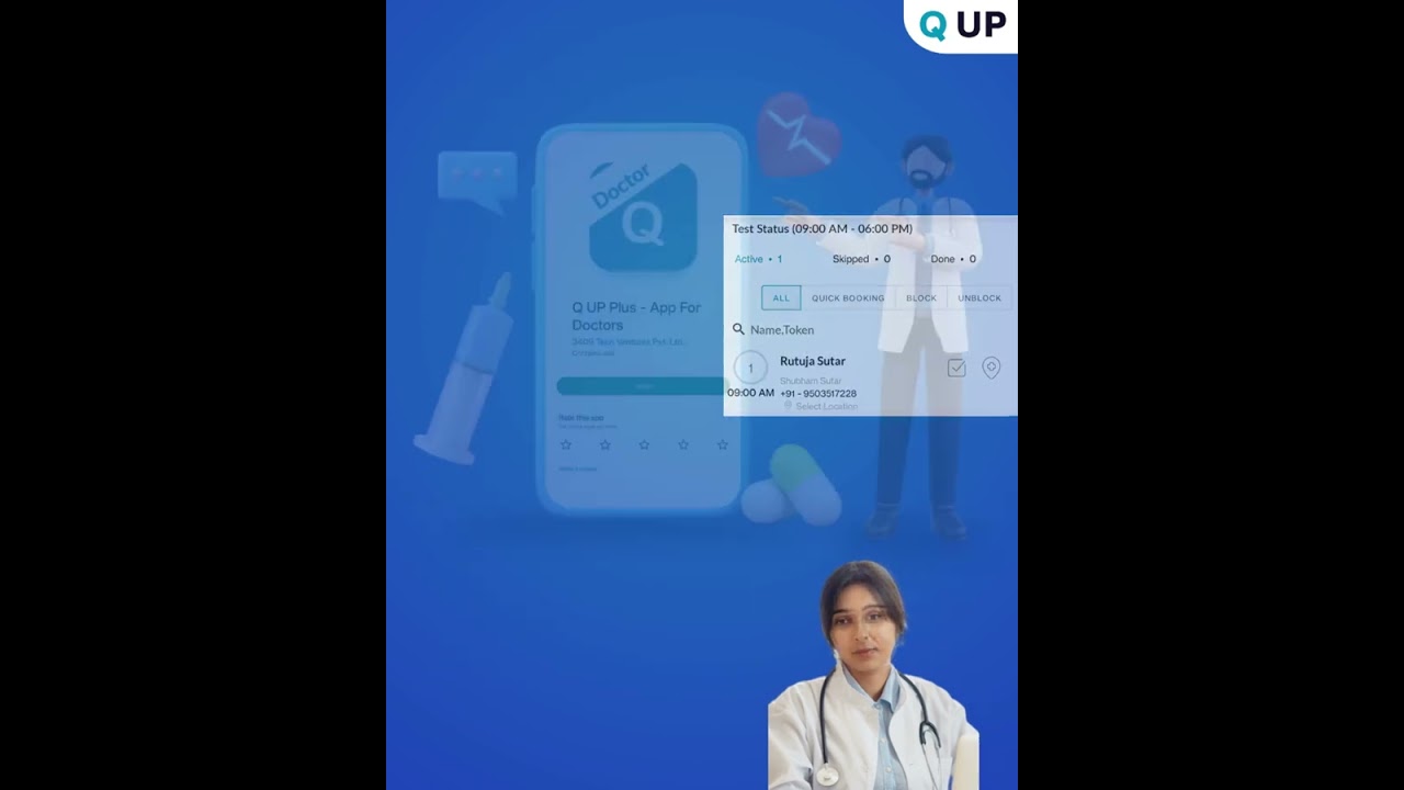 "Switch" Patients with Ease with Q UP Plus Doctor's App | Doctor's Own Brand App