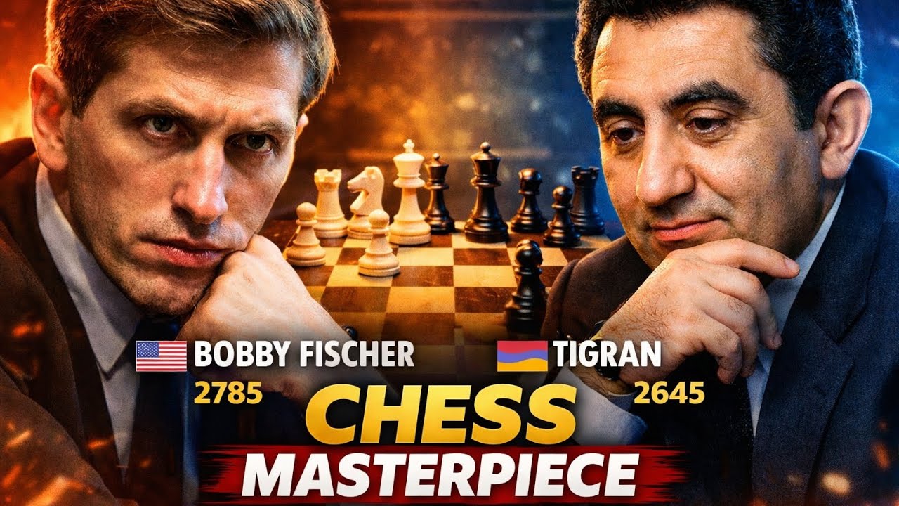 || Robert James Fischer vs Tigran Petrosian (1971) | A Perfect Chess Masterpiece || 