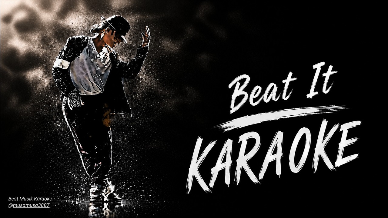 Michael Jackson - Beat It (D#m) Karaoke / Md Altyapı / Cover / Lyrics