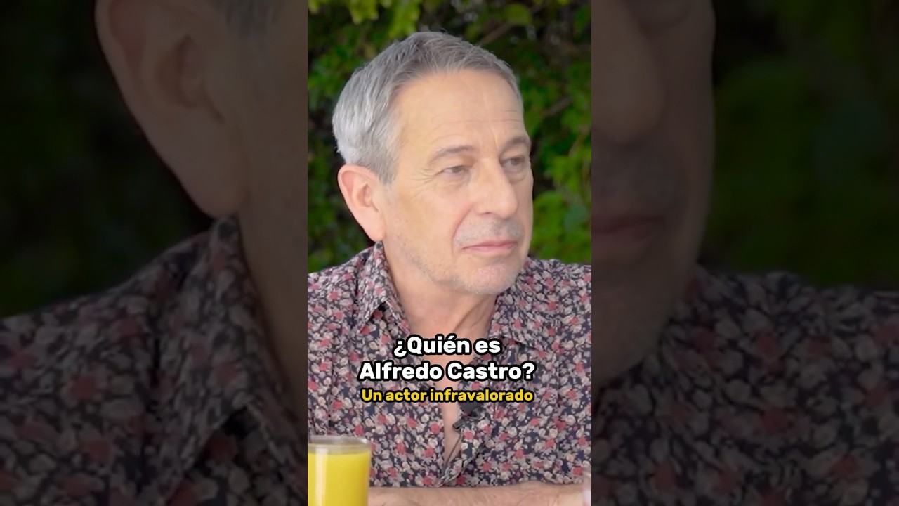 &iquest;Qui&eacute;n es Alfredo Castro? Un actor infravalorado  🎭