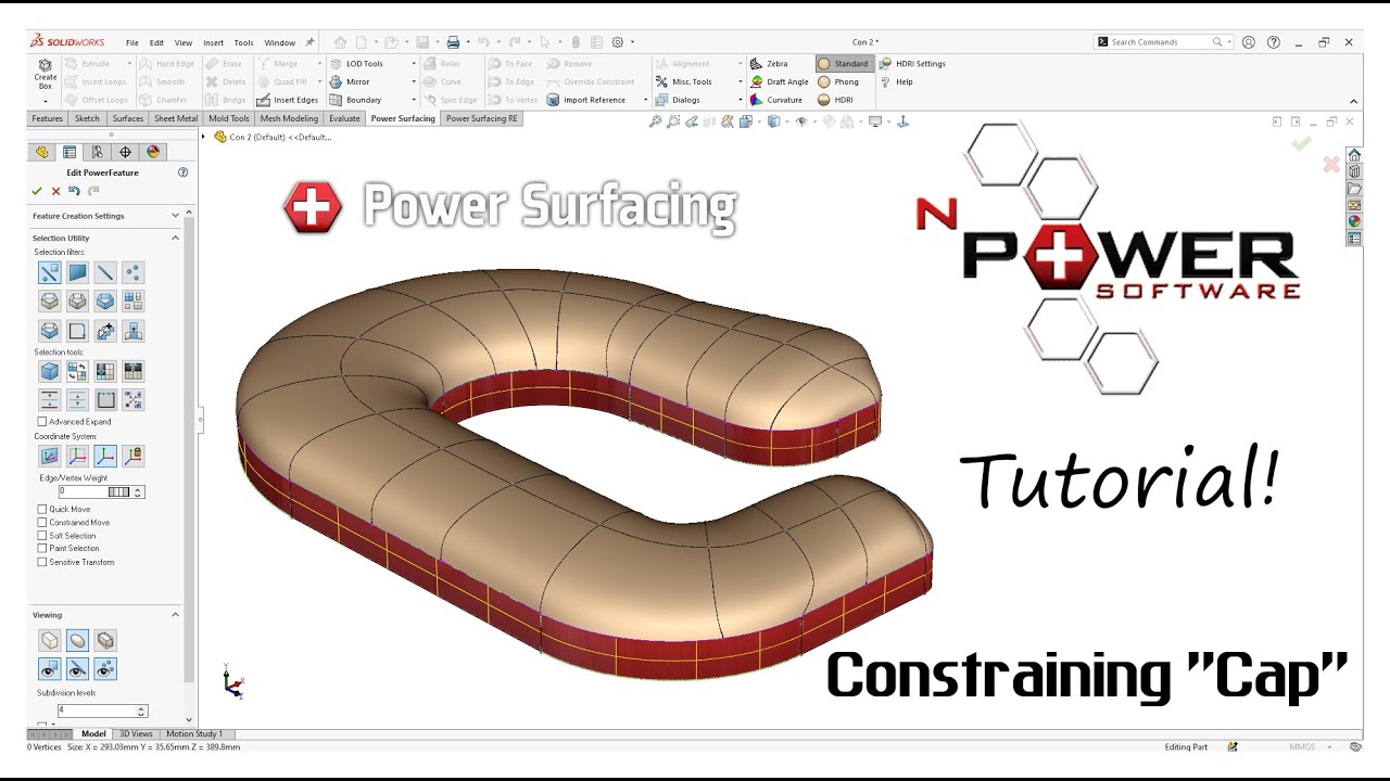 Constraining Body Cap | SOLIDWORKS Tutorial +