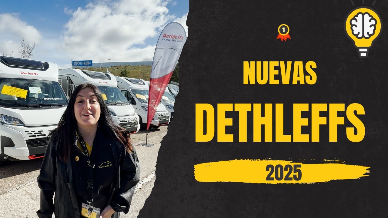 ¡Conocemos la NUEVA Dethleffs Just Camp Active 2025, lo cambia TODO! 🚐✨
