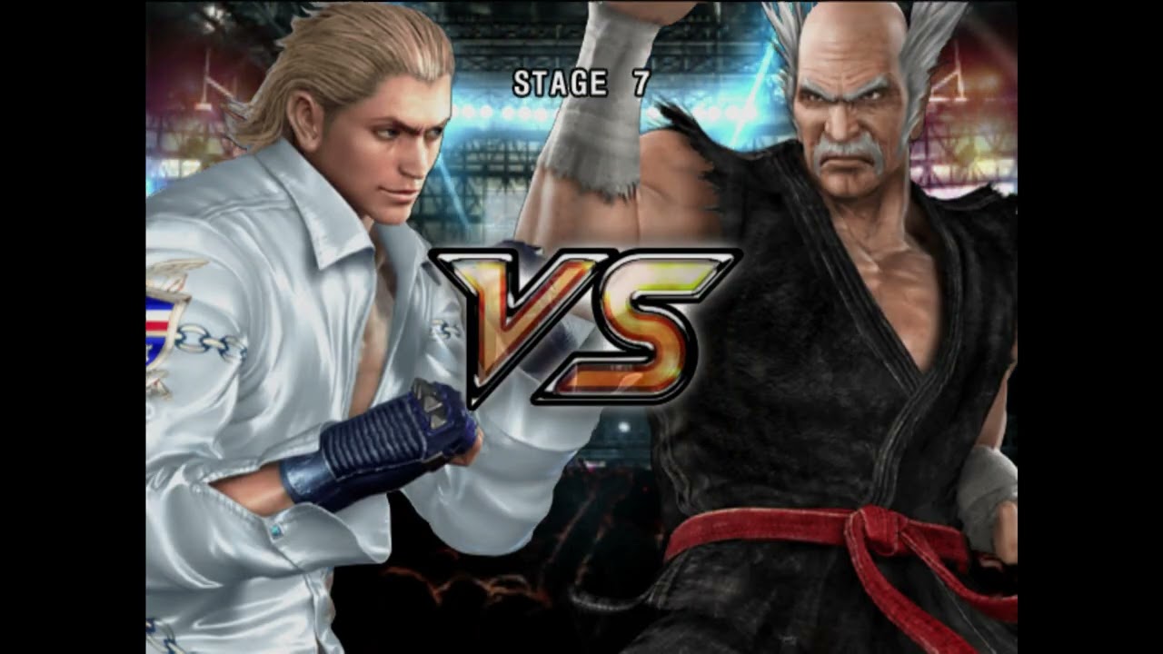 Tekken 5 Story Mode PS2 - Steve Fox (4K)