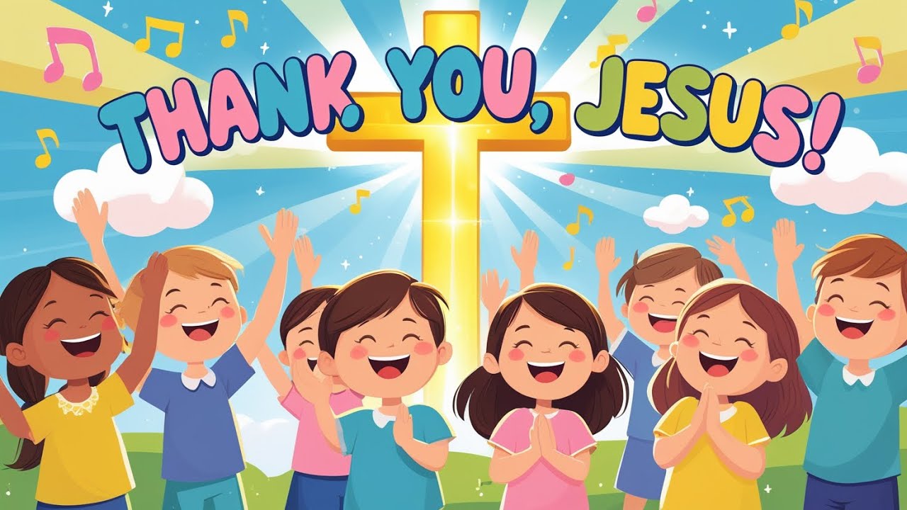 Thank You, Jesus For Loving Me | Christian Song for Kids | @AndyCam-06 | #worship | #thankyoujesus 