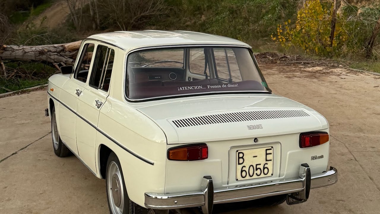 Renault 8 arranque en frío. Renault 8 Cold Start.