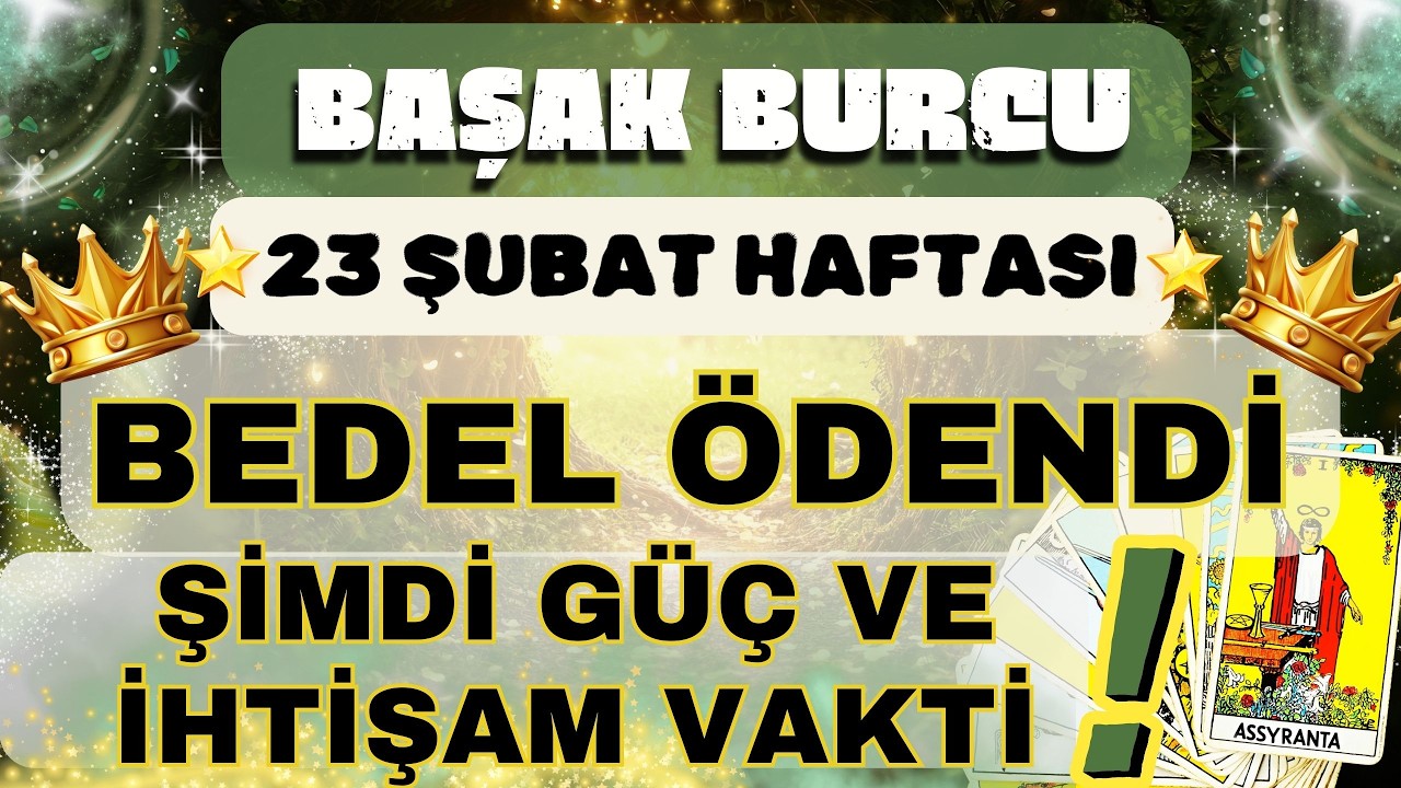 BAŞAK BURCU 👑 ARTIK HİÇ BİR ŞEY ESKİSİ GİBİ OLMAYACAK❗BEDEL ÖDENDİ ŞİMDİ GÜÇ VE İHTİŞAM VAKTİ❗❄️