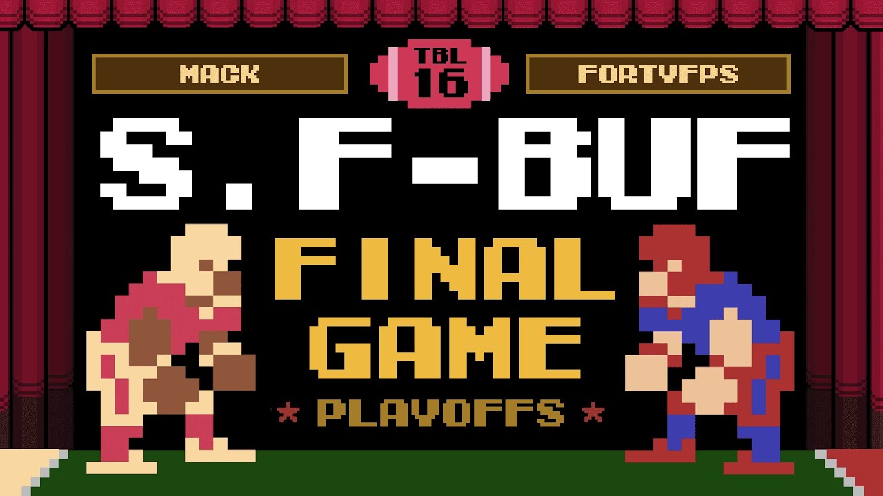 TECMO BOWL XVI CHAMPIONSHIP | MACK vs FORTYFPS
