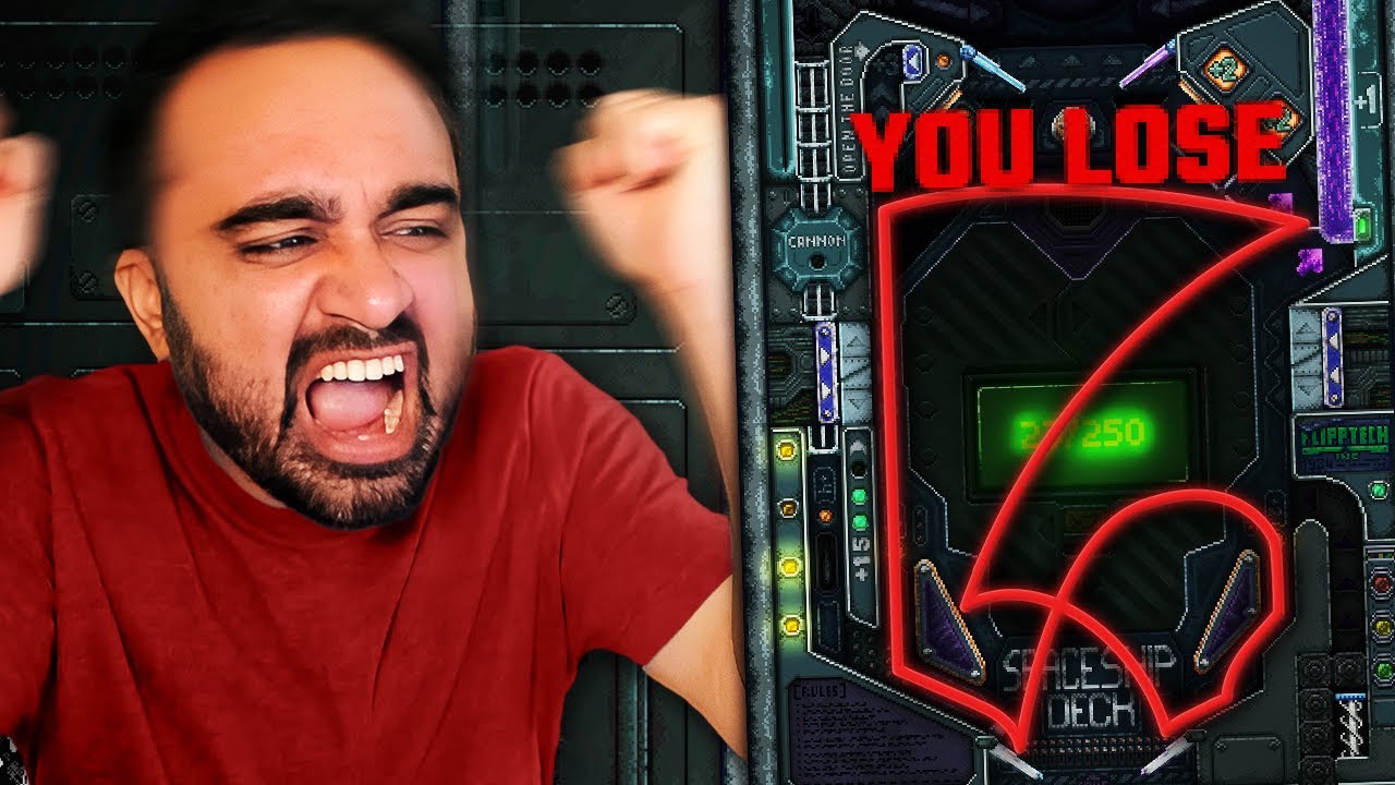 They made Jump King but it's Pinball... It's infuriating