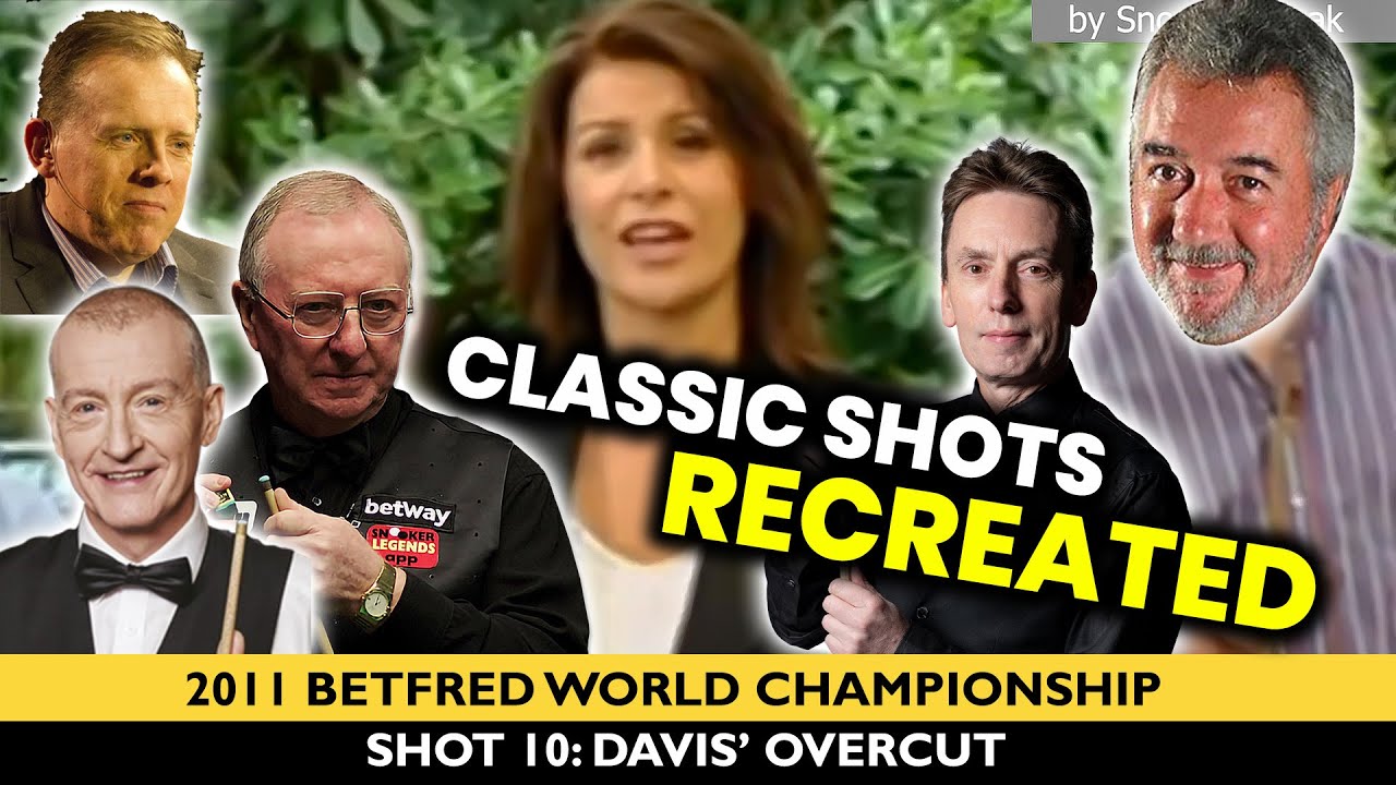 BBC Snooker Commentator's Classic Shots Recreated #10: Steve Davis' Missed Black!