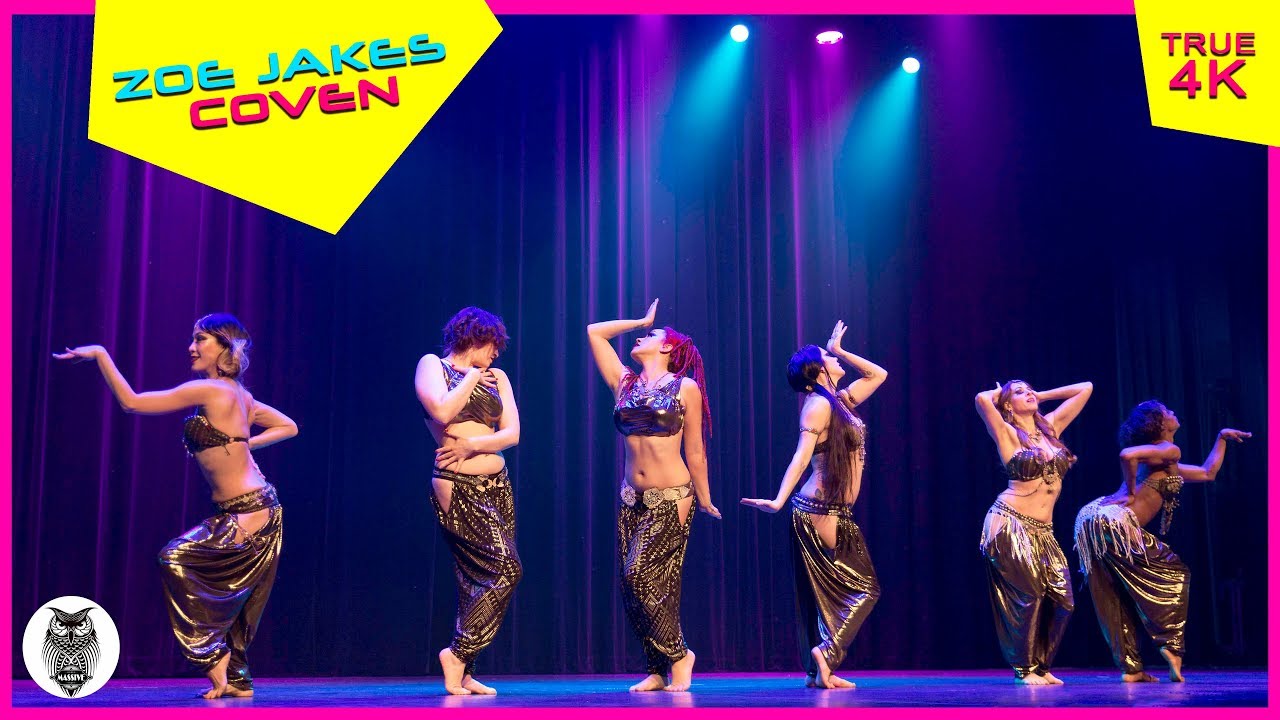 Zoe Jakes, Coven, theatrical tribal fusion, at The Massive Spectacular! [True 4K]