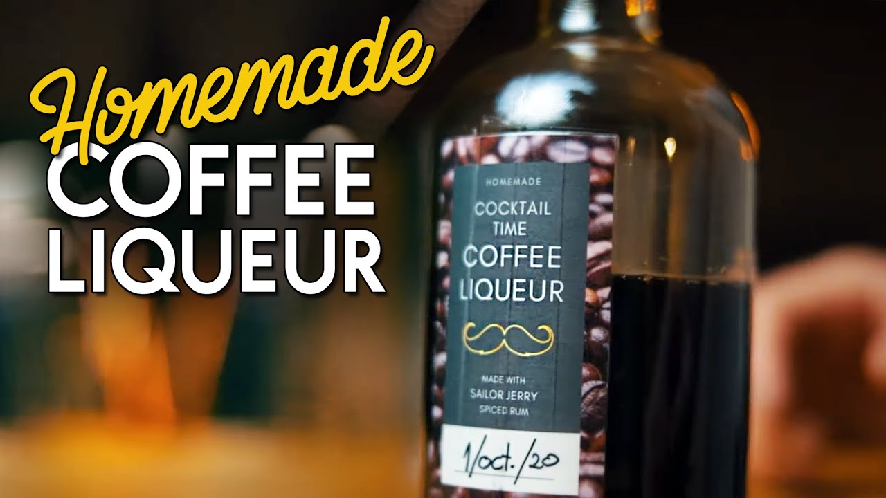 DIY Coffee Liqueur | Revolver Cocktail