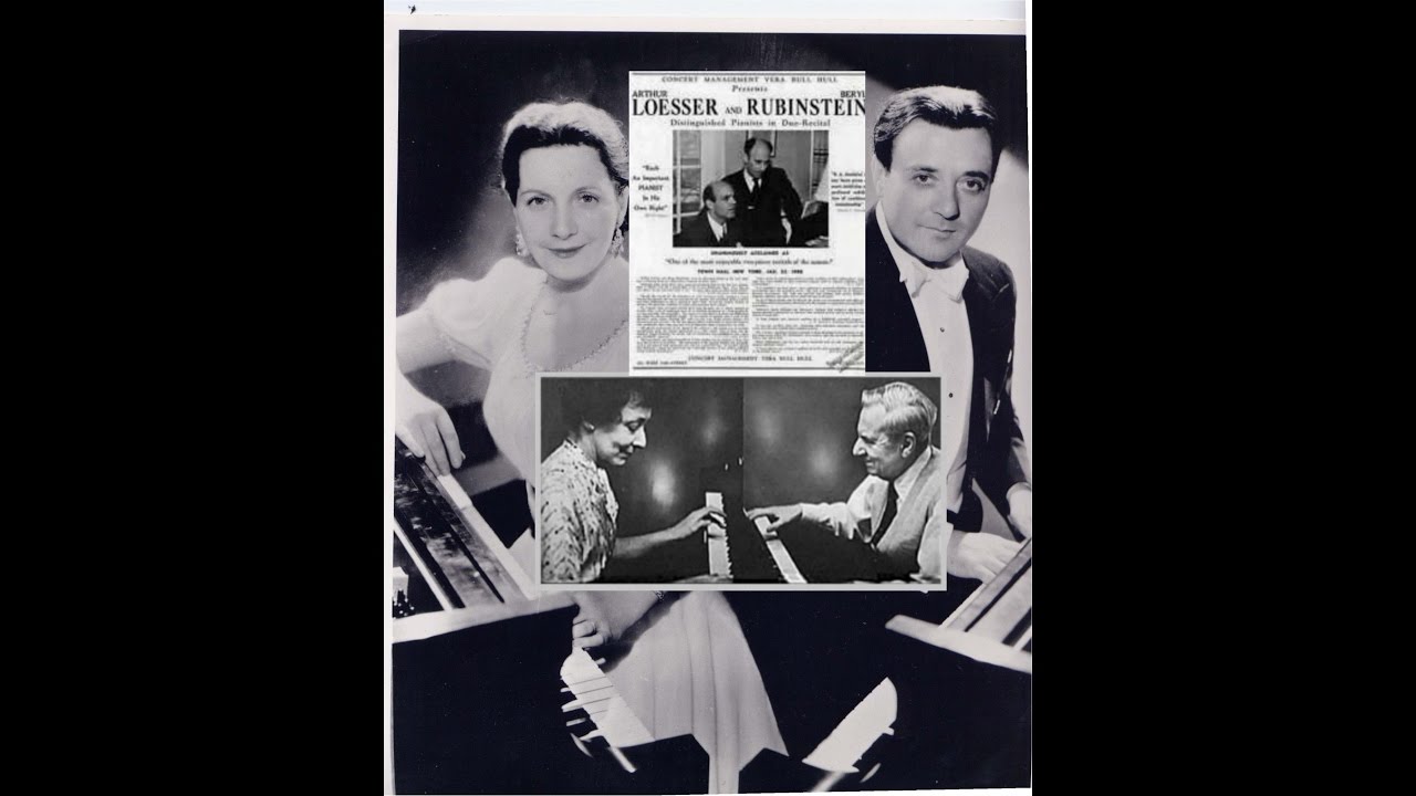 Music For Two Pianos By Schumann,Saint Saens,Milhaud & Debussy