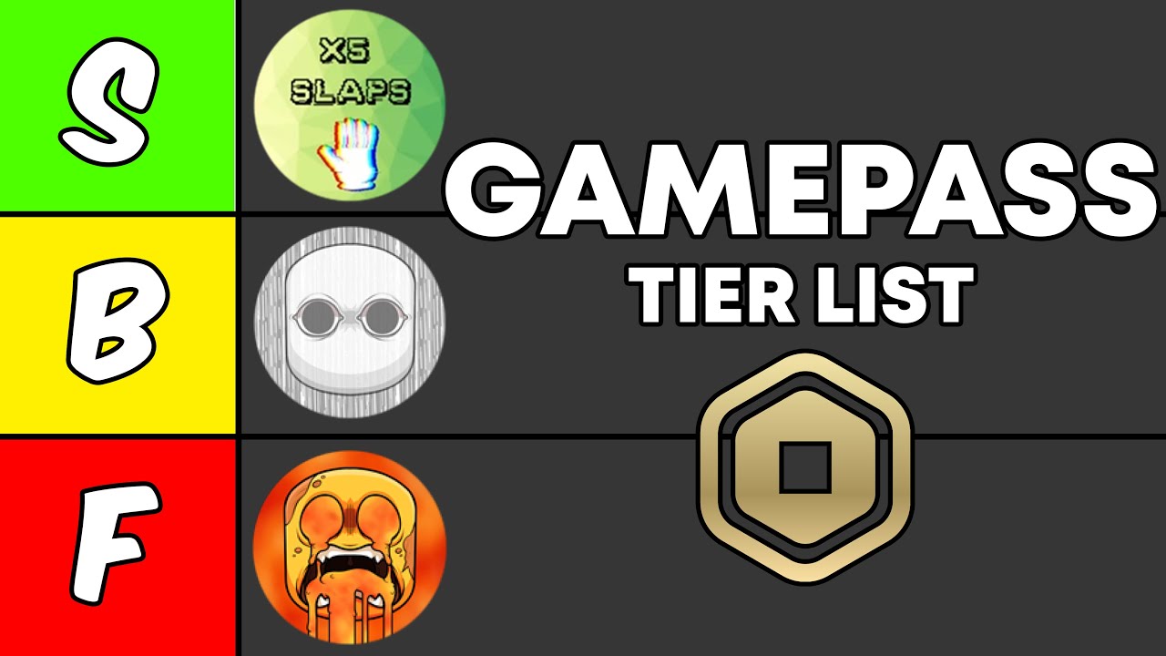 Ranking Every Gamepass in Slap Battles!
