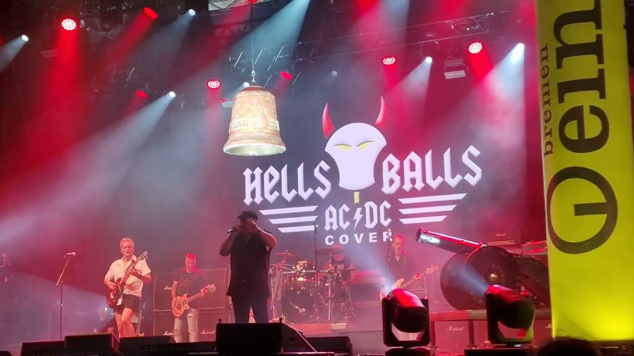 Hells Balls - Hells Bells live AC/DC Cover-Band aus Bremen, 15.08.2025 Sail 2025 Bremerhaven