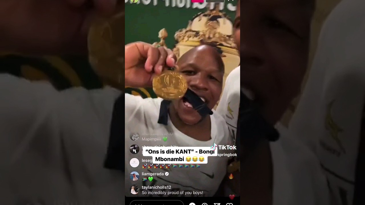 BONGI MBONAMBI Trolls British Media! 🏆🇿🇦😂 | #LOUDTV #LOUDTVRugby #Springboks