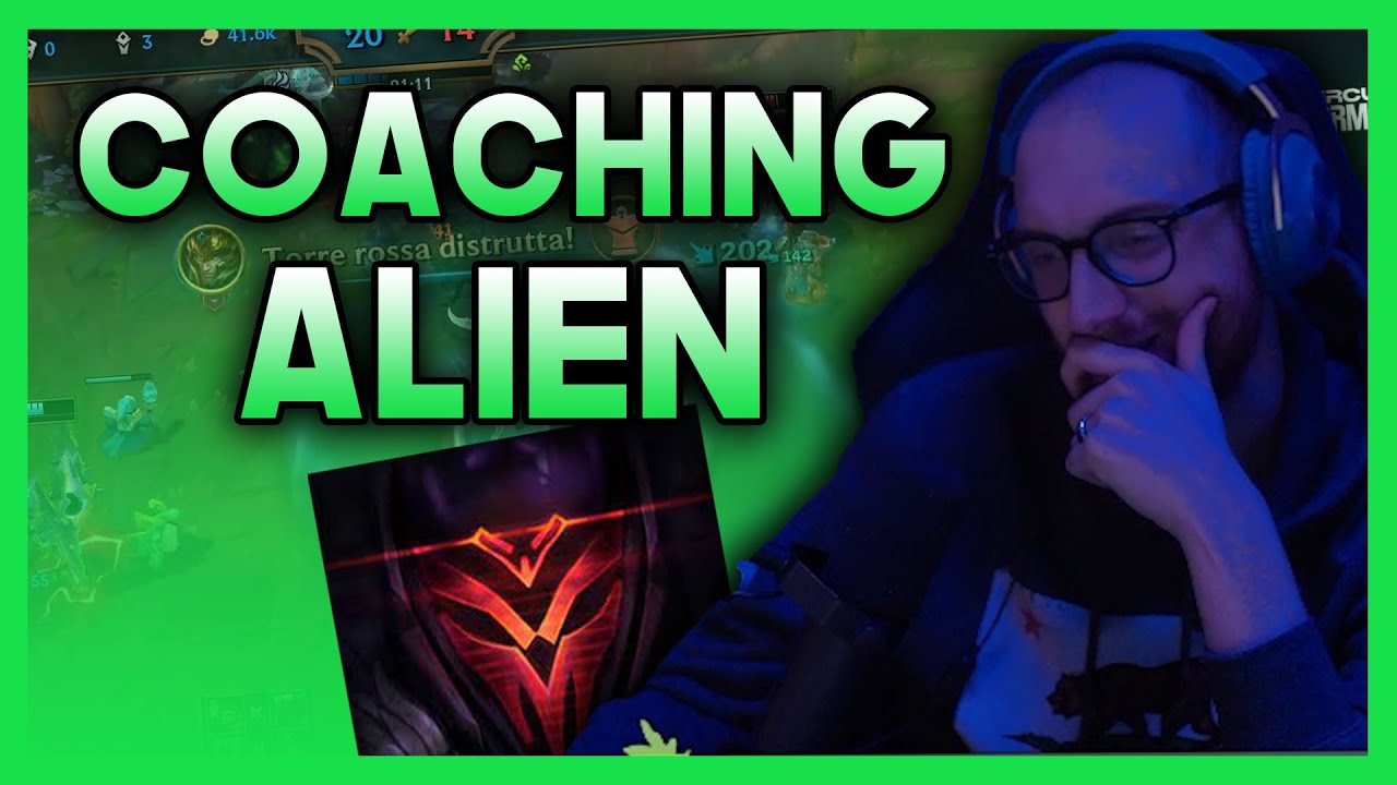 ALIEN TILTA E ALLORA CERCHIAMO DI AIUTARLO - COACHING ALIEN BALIEN