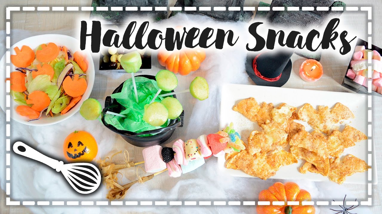 Snacks de Halloween SUPER rápidos