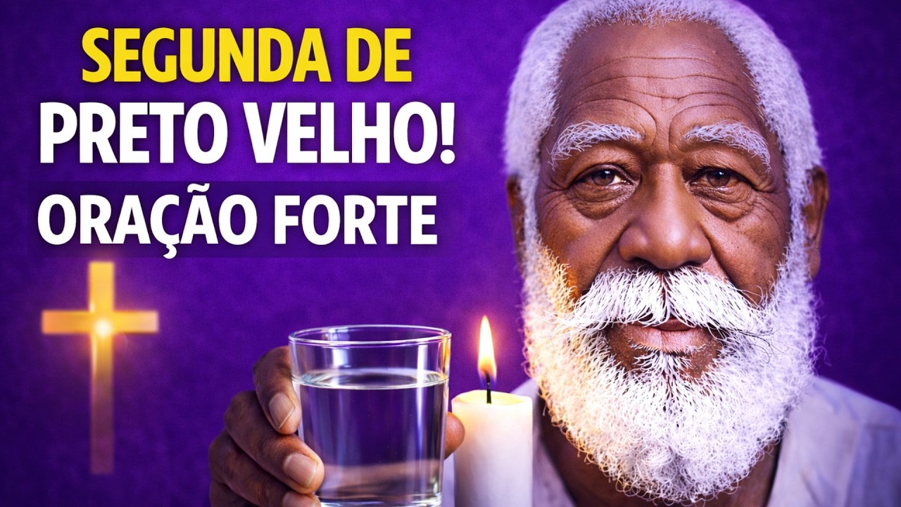 SEGUNDA DIA DE PRETO VELHO HOJE  ORAÇÃO E REZA FORTE DE PROTEÇÃO E LIMPEZA ESPIRITUAL DE CAMINHO