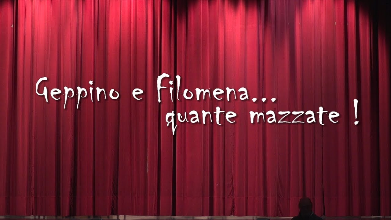 TEATRO - Geppino e Filomena... quante mazzate! (Ernesto Cunto)