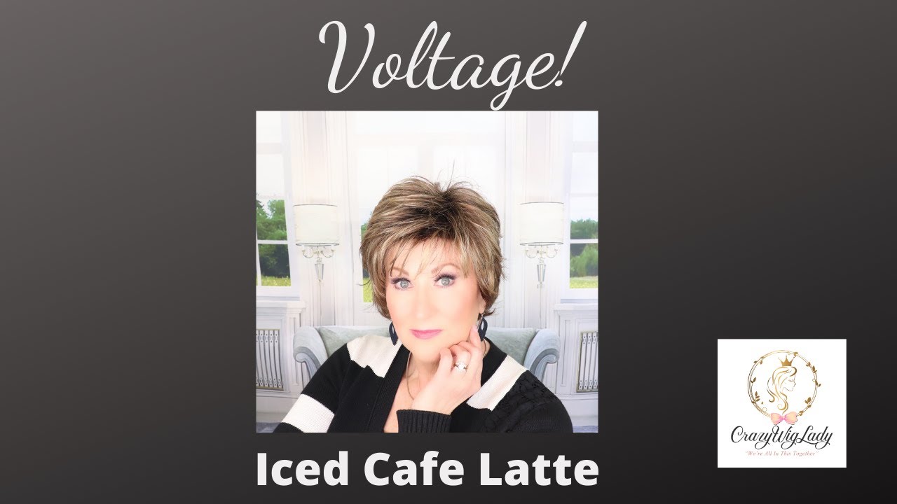 Raquel Welch VOLTAGE wig review | ICED CAFE LATTE | Crazy Wig Lady