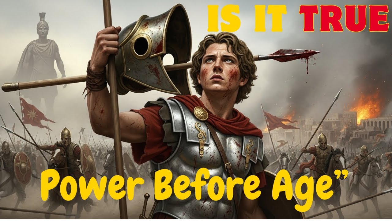 How Alexander Conquered the World Before His Brain Fully Developed