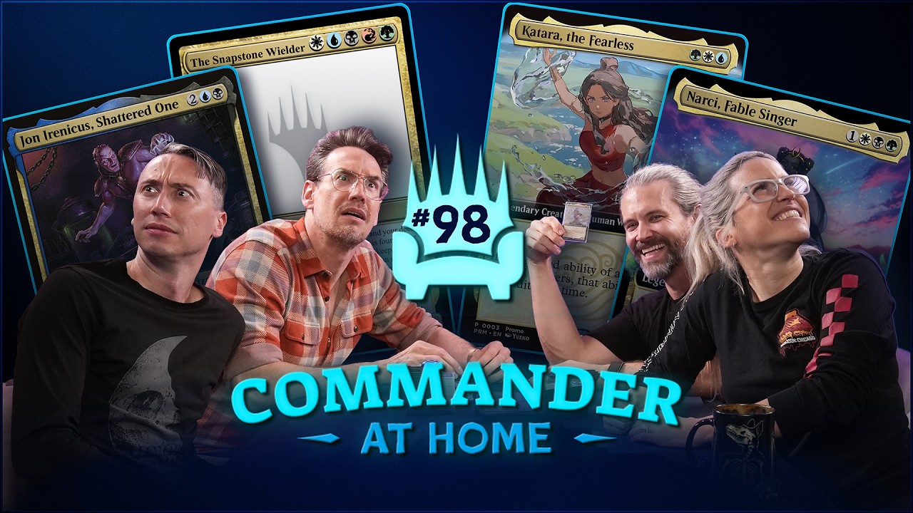 Ben Brode is THE SNAPSTONE WIELDER...and Alex Ward teaches him about Birds | Commander at Home 98