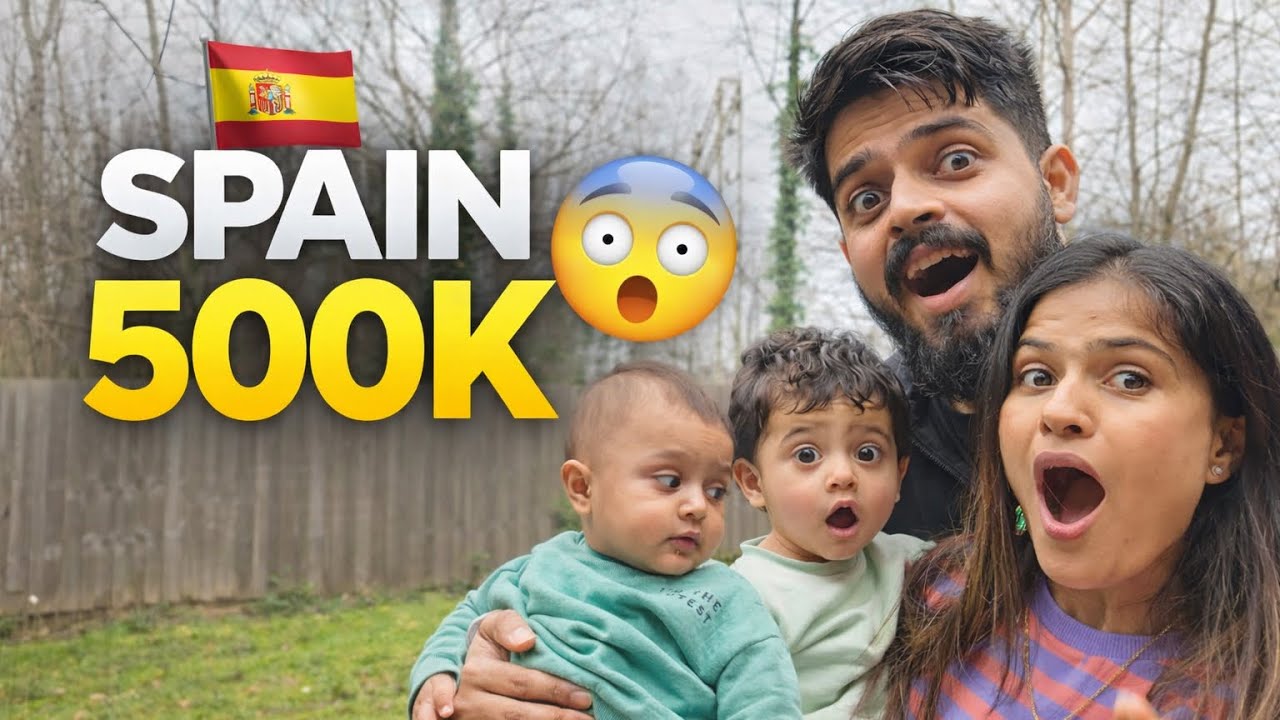 Spain Giving Residency to 500,000 Migrants 😳 | What It Means for UK Families 🇪🇸