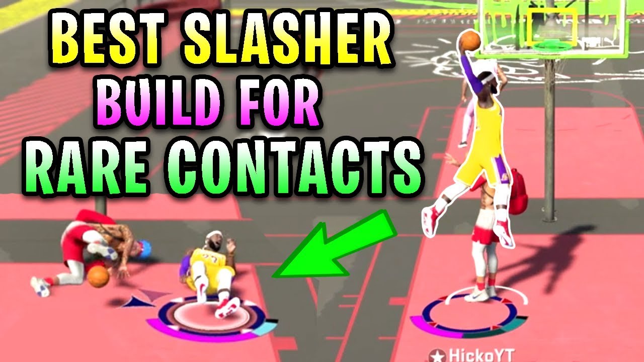 BEST SLASHER BUILD FOR RARE CONTACT DUNKS IN NBA 2K20! DEMIGOD SLASHER BUILD!
