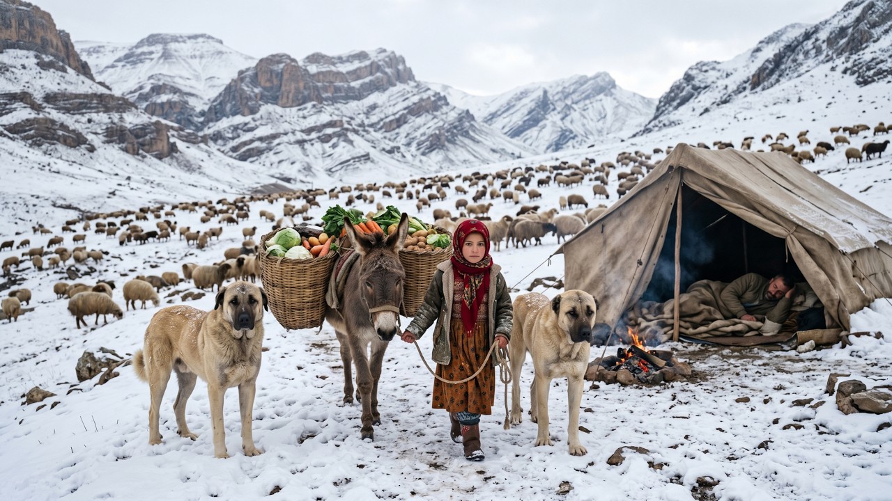 Nomadic Shepherd Family Surviving Afghanistan&rsquo;s Harsh Winter Mountains