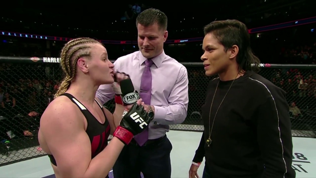 Fight Night Denver: Valentina Shevchenko Octagon Interview