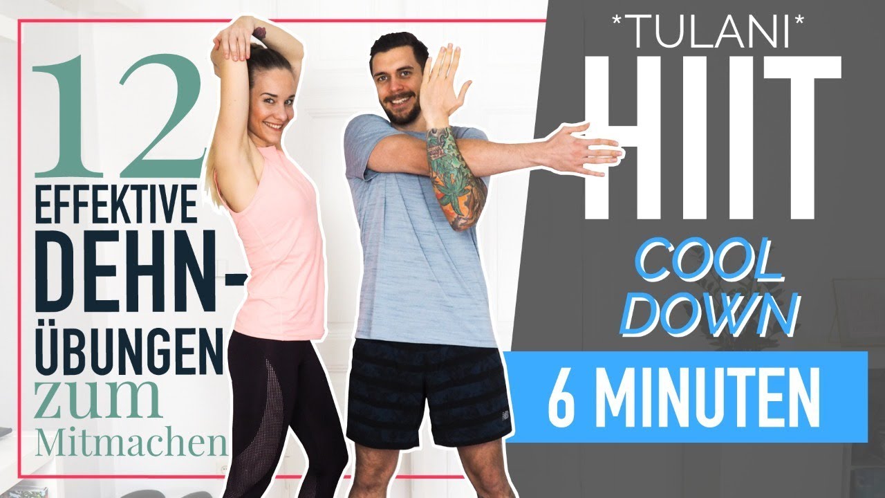 12 effektive 💧 Cool Down Übungen💧 nach dem Sport | *TULANI*
