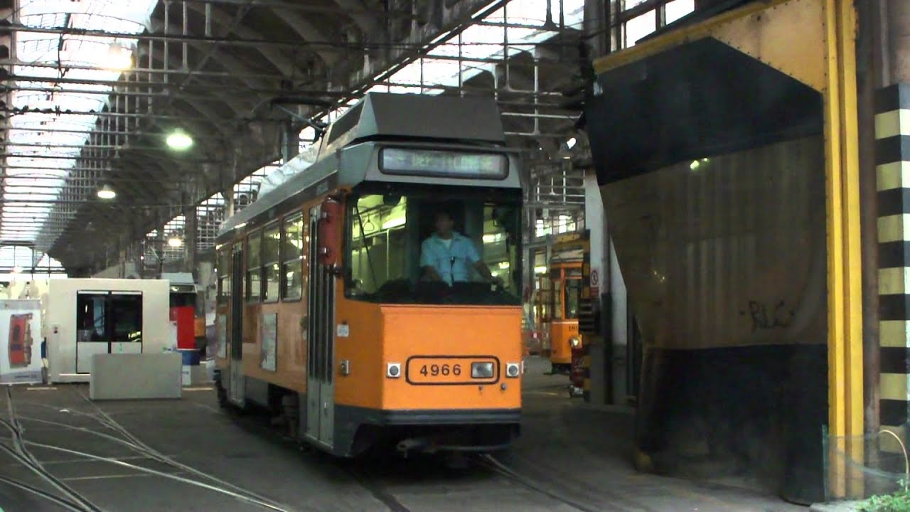 Jumbo Tram serie 49xx AEG -ATM 4966 in manovra