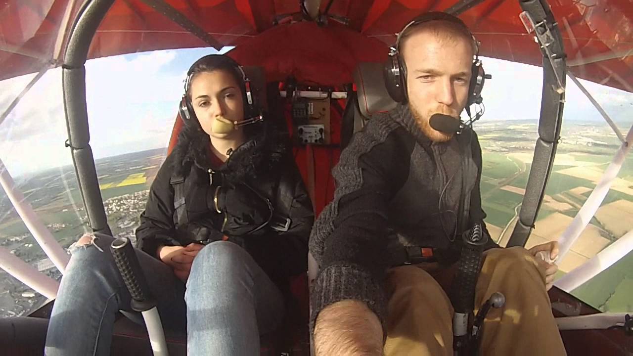 Baptême ULM d'Alicia