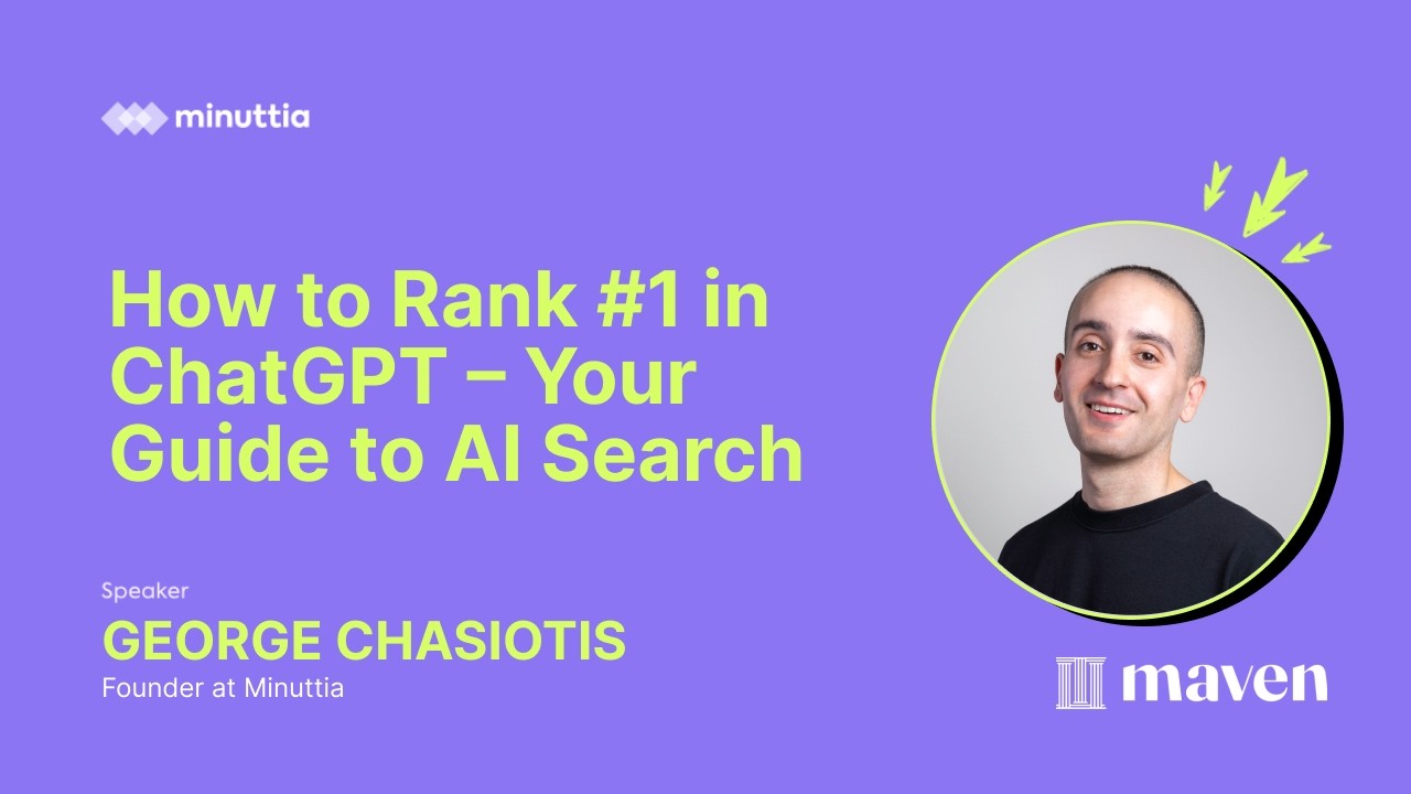 How to Rank #1 in ChatGPT - Your Guide to AI Search